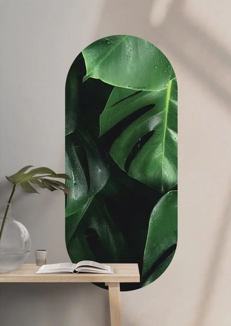 Prente | PRENTE Elegant Simplicity Monstera's Wall Sticker